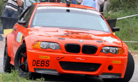 BMW M3 покоряет ливанский Hill Climb